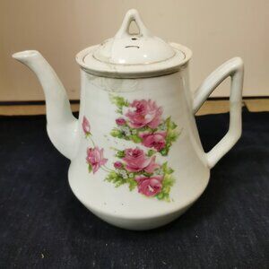 White Ceramic Teapot | Tea Serving Piece